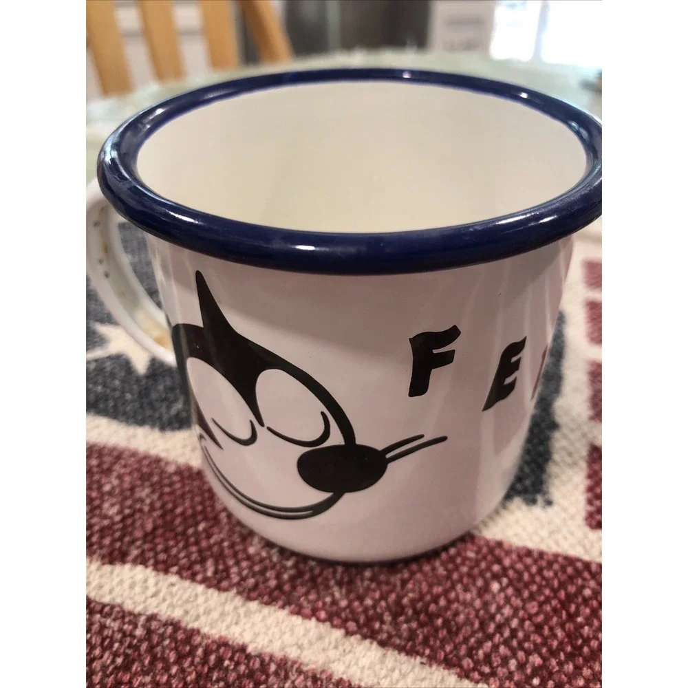 Felix The Cat Enamel Mug Scotch & Soda 2017 Dreamworks Coffee Cup Free Shipping